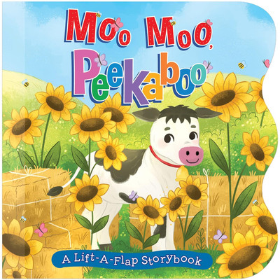 Moo Moo Peekaboo Children's Lift-the-Flap Storybook(English, Board book, Hippo Little)