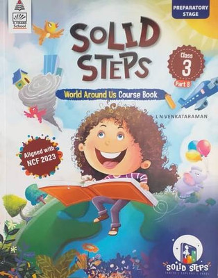 Solid Steps World Around Us Course ook Class 3 PartB(Paperback, .)