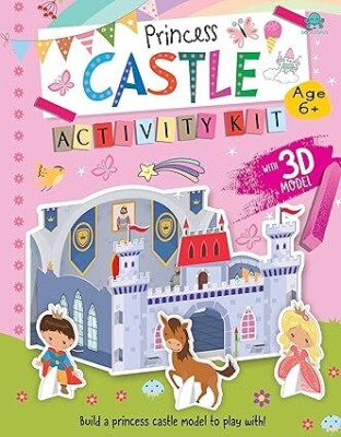 Booktopus Build It Activity Kit - Princess Castle 3D Model Making Kit with Book - DIY Craft Kit for Kids 3-6+ Years - Learning Through Play(English, Paperback, unknown)