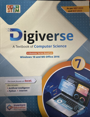 Digiverse a textbook of computer science 7(Paperback, Inventant education)