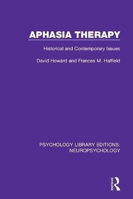 Aphasia Therapy(English, Paperback, Howard David)