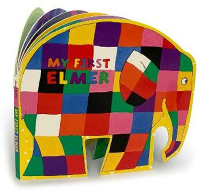 My First Elmer(English, Board book, McKee David)
