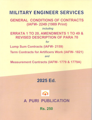 Military Engineering Services (MES) - GCC I.A.F.W.2249 (1989 Print)(Paperback, Private Publication)