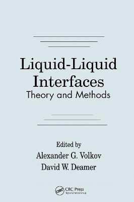 Liquid-Liquid InterfacesTheory and Methods(English, Paperback, Volkov Alexander G.)