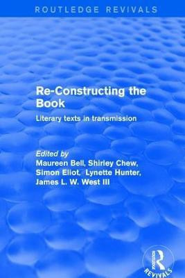 Re-Constructing the Book(English, Paperback, Bell Maureen)