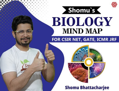 Shomu's Biology Mind Map for Csir Net, Gate, Icmr Jrf(English, Paperback, Bhattacharjee Suman)