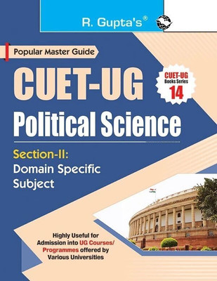 CUET-UG: Section-II (Domain Specific Subject: POLITICAL SCIENCE) Entrance Test Guide(English, Paperback, RPH Editorial Board)