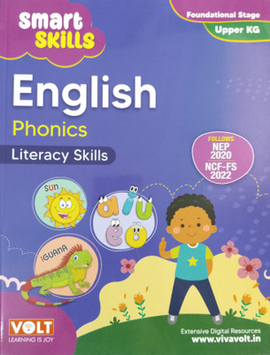 Smart Skills English Phonics Literacy Upper KG(Paperback, VivaVolt Learning)