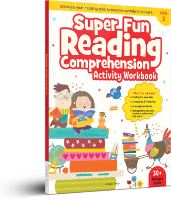 Super Fun Reading Comprehension: Level 2(English, Paperback, Wonder House Books)
