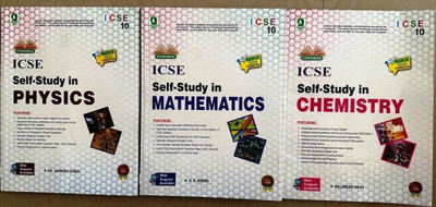 Evergreen ICSE Self-Study In PHYSICS, CHEMISTRY, MATHEMATICS Class 10 2025 Examination(Paperback, Dr. Jatinder Singh)