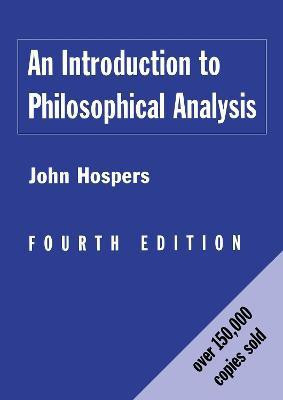 An Introduction to Philosophical Analysis(English, Hardcover, Hospers John)