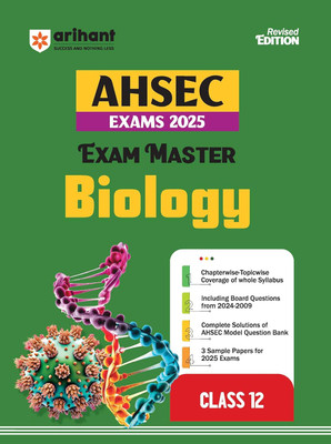 (Old Edition) Arihant Exam Master Class 12th Biology for AHSEC Exam 2024(Paperback, Hema Batra Shikha Sharma)