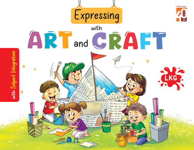 Ratna Sagar – Expressing with Art and Craft LKG(Paperback, Ratna Sagar P.Ltd)