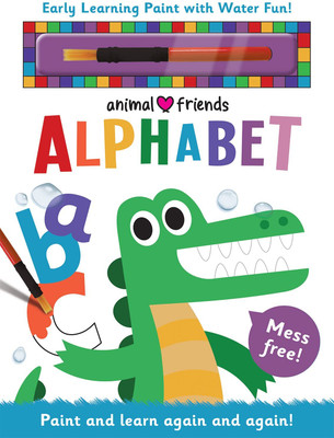 Early Learning Paint With Water Animal Friends Alphabet(Hardcover, Joseph Barnes)