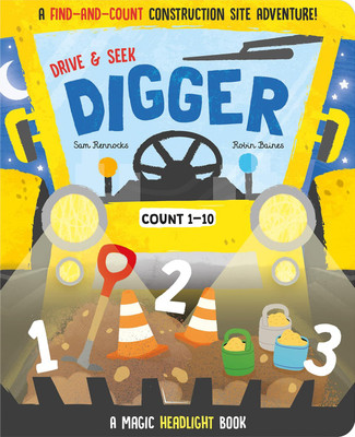 Drive & Seek Digger - A Magic Find & Count Adventure(English, Board book, Copper Jenny)