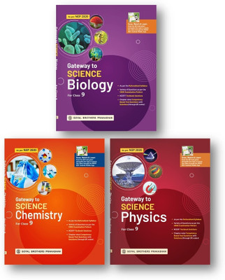 Gateway to Science Chemistry, Physics and Biology (3-Books Set) for Class 9TH (2024 Edition)(GOYAL BROTHER PRAKASHAN, GOYAL CBSE EXPERT TEAM)