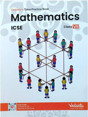 Vedantu ICSE Class 7 Mathematics Tatva Practice Book | With Activity & Exercises(English, Hardcover, unknown)