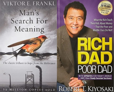 Rich Dad And Man's Search For Meaning (2 Book Combo)(Paperback, JMD BOOKS)