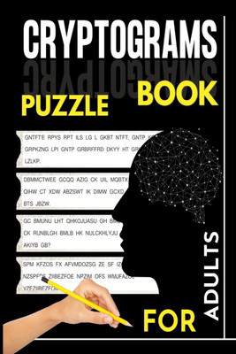 Cryptograms Puzzle Books for Adults  - 300 Inspirational Large Print Cryptoquotes / Puzzle Activity Books For Adults(English, Paperback, Fluffy Garys)