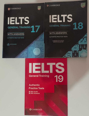 Ielts 17 General + Ielts 18 General + Free 19 General (Set of 3 Books)(Paperback, Cambridge University)