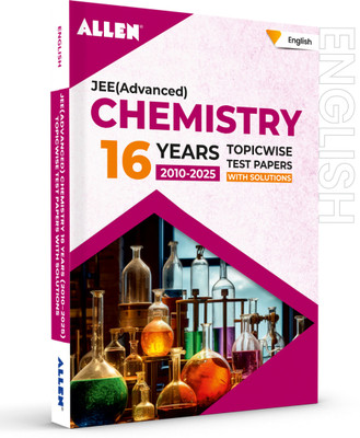 Jee Advanced Chemistry: 16 Years Topicwise Solved Papers with Solution(English, Hardcover, unknown)