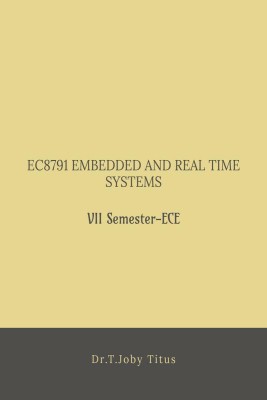 Embedded and Real Time System(English, Paperback, Dr T. Joby Titus)