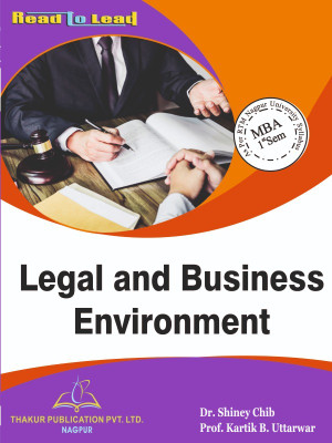 Legal & Business Environment, RTMNU MBA First Semester Book(Paperback, Dr. Shiny Chib , Prof Kartik B. Uttarwar)