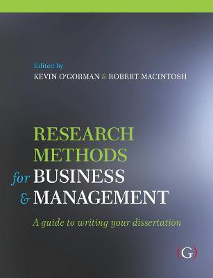 Research Methods for Business and Management(English, Paperback, O'Gorman Kevin Professor D)
