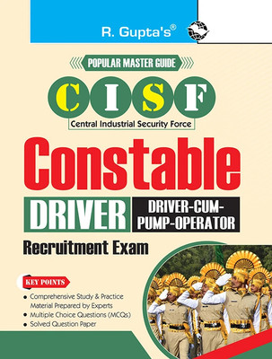 CISF: Constable (Driver and Driver-cum-Pump-Operator) Recruitment Exam Guide(English, Paperback, RPH Editorial Board)