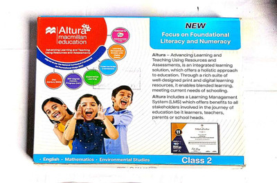 ALTURA MACMILLAN EDUCATION ENGLISH , MATHEMATICS & ENVIRONMENTAL STUDIES CLASS 2(Paperback, RAHUL SINHA)