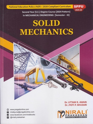 SOLID MECHANICS for SPPU Semester 3 Second Year Degree Course in Mechanical Engineering(Paperback, Dr. Uttam R. Awari, Dr. Jyoti P. Bhusari)