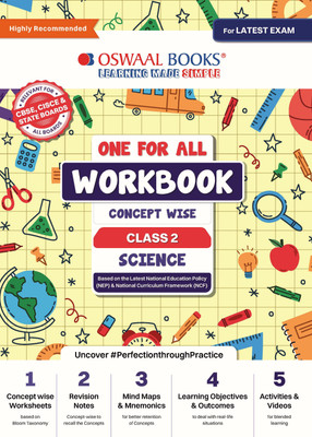 Oswaal One For All Workbook Concept Wise Class-2 Science (For Latest Exam)(Paperback, Oswaal Editorial Board)