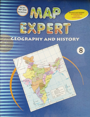 Map Expert Geography and History 8(Paperback, Anita Jain)