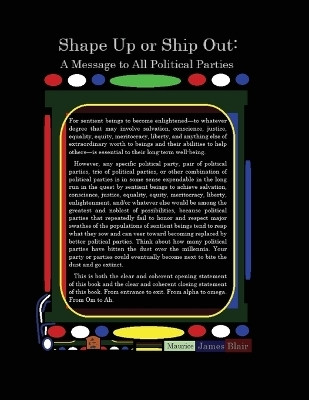 Shape Up or Ship Out(English, Paperback, Blair Maurice James)