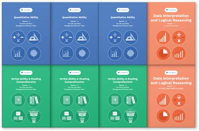 CAT Complete Exam Preparation Kit (Set of 8 books) by Unacademy - | Limited Edition | For CAT, XAT, SNAP, IIFT and other management exams