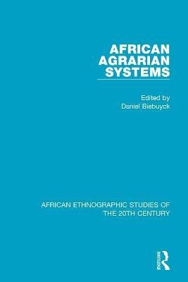 African Agrarian Systems(English, Paperback, unknown)