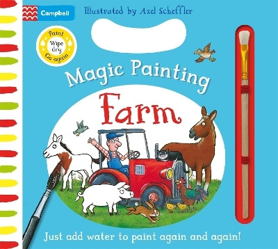 Farm Magic Painting(English, Board book, Books Campbell)