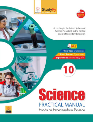 StudyFy CBSE Class 10th Science Practical Lab Manual for 2024 Exam(Hardcover, StudyFy Editorial Board)