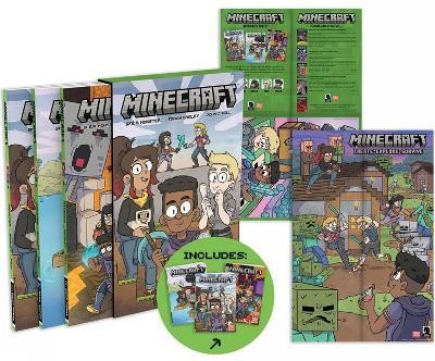 Minecraft Boxed Set (graphic Novels)(English, Hardcover, Monster Sfe R.)