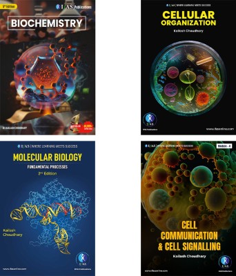 CSIR NET Life Science Theory Books for Complete Practice (Combo Set) Module 1,2,3, & 4  - Detailed Textbooks set for CSIR NET, GATE, DBT & JRF by KC Sir(Paperback, Kailash Choudhary)