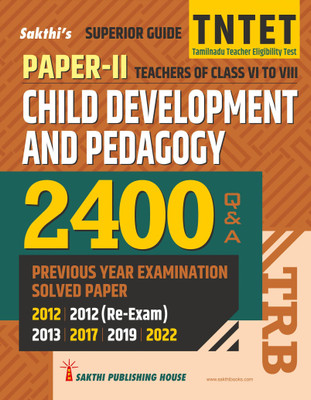 Tntet Paper II Child Development and Pedagogy 2400 Question & Answer(Paperback, Editorial Board)