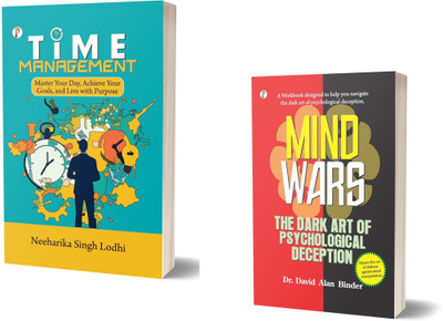 Time Management and Mind Wars Combo Set of 2 Books(Paperback, Dr. David Alan Binder, Neeharika Singh Lodhi)