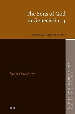 The Sons of God in Genesis 6:1-4(English, Hardcover, Doedens J.J.T.)