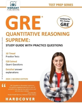 GRE Quantitative Reasoning Supreme(English, Hardcover, Publishers Vibrant)