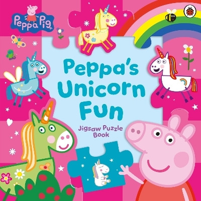 Peppa Pig: Peppa's Unicorn Fun Jigsaw Puzzle Book(English, Board book, Peppa Pig)