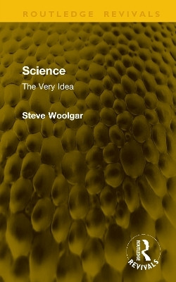 Science(English, Hardcover, Woolgar Steve)