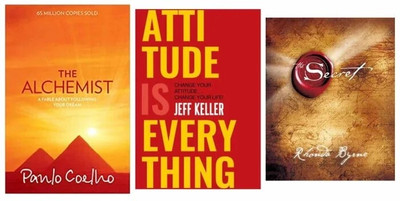 The alchemist + Attitude is everything + The secret (3 Book Combo)(Paperback, JMD BOOKS)