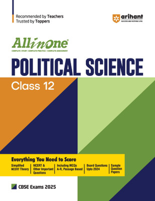 (Old Edition) Arihant All In One Political Science Class 12th Based On Latest NCERT For CBSE Exams 2025 | Mind map in each chapter | Clear & Concise Theory | Intext & Chapter Exercises | Sample Question Papers 2025 Edition(Paperback, Susmita Dhar) (Old Edition) Arihant All In One Political Science Class 12th Based On Latest NCERT For CBSE Exams 2025 | Mind map in each chapter | Clear & Concise Theory | Intext & Chapter Exercises | Sample Question Papers 2025 Edition(Paperback, Susmita Dhar)