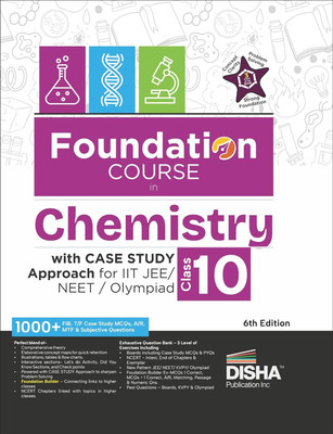 Foundation Course in Chemistry Class 10 with Case Study Approach for Iit Jee/ Neet/ Olympiad(English, Paperback, unknown)