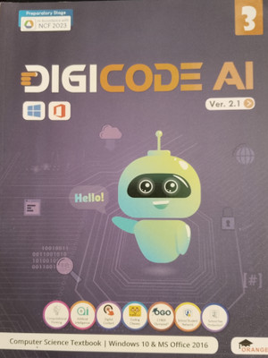 DigiCode AI Class 3 Ver. 2.1(Paperback, Orange Education)